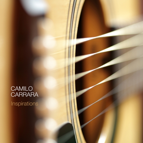 Capa do album Inspirations - Camilo Carrara